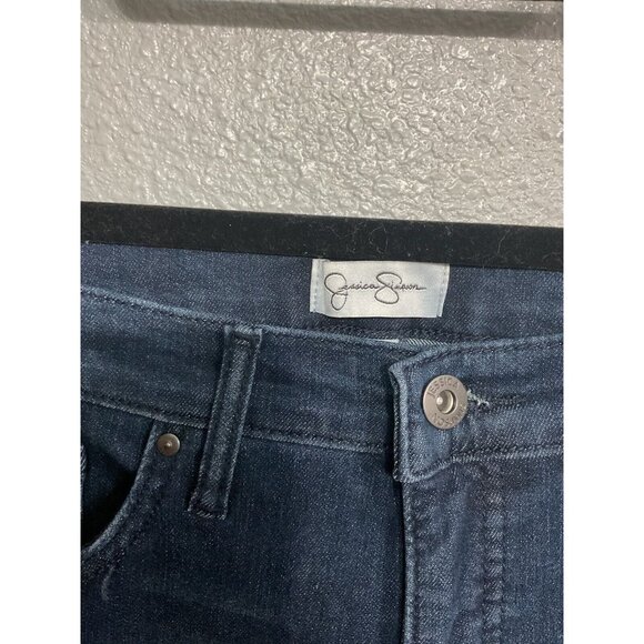 Jessica Simpson Women's Mid Rise Flare Leg Boot Cut Jeans Soft Stretch Denim 10 - Picture 4 of 4